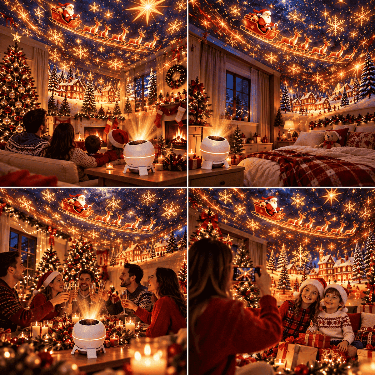 Holiday Projection Night Light