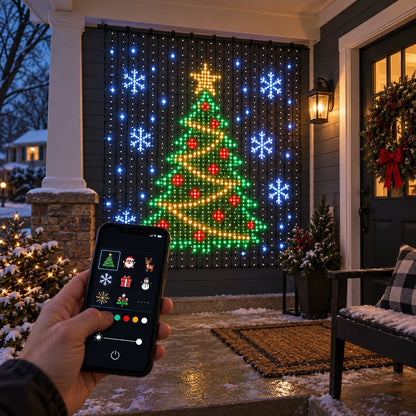 Smart LED Curtain Lights