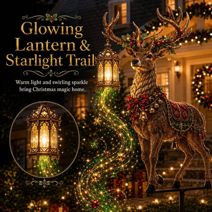 Light-Up Reindeer Yard Stake