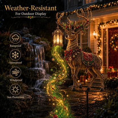 Light-Up Reindeer Yard Stake