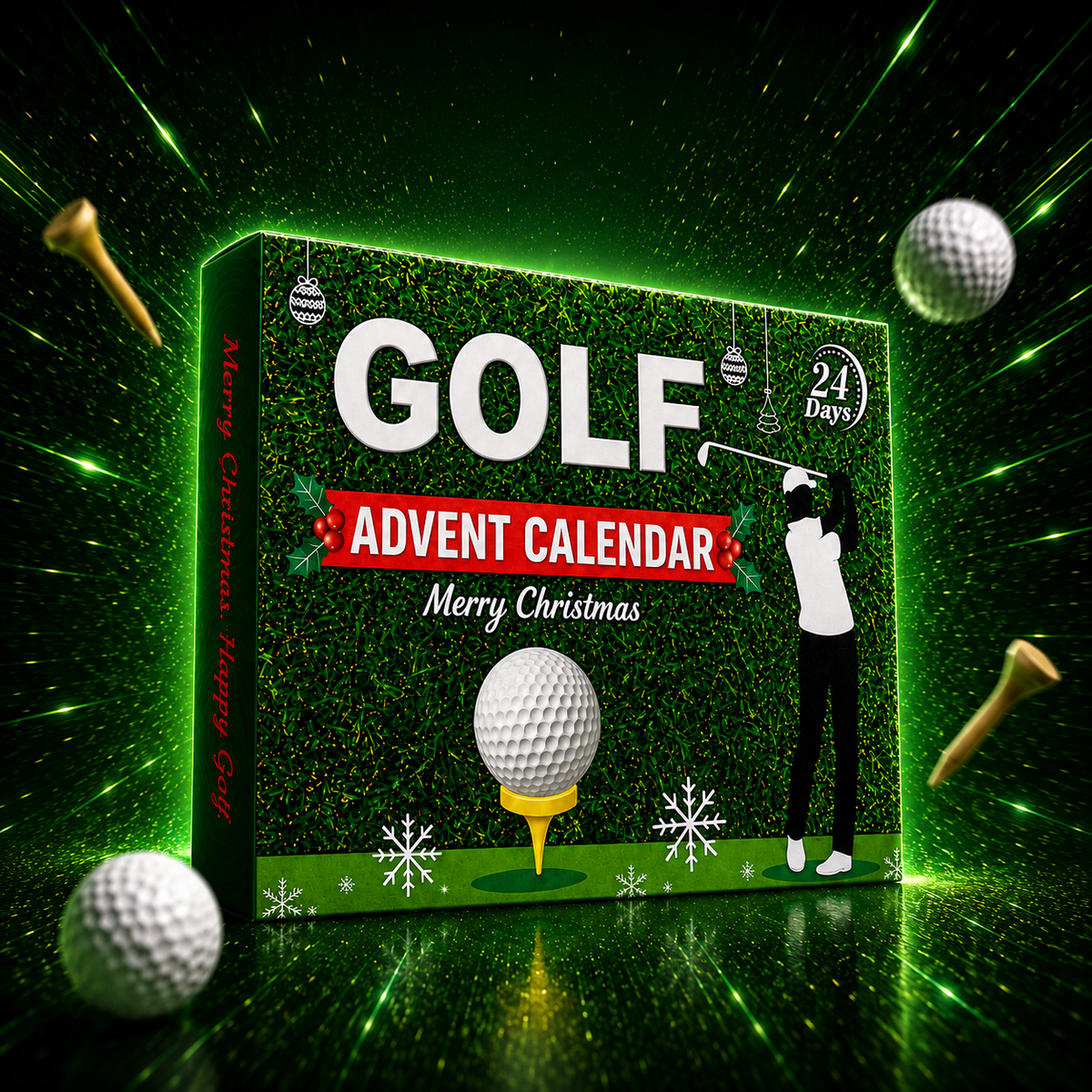 🔥 LAST DAY 49% OFF 🔥 2026 Golf Advent Calendar - 24-Day Christmas Countdown with Golf Accessories, Ideal Gift for Him ⛳🎄