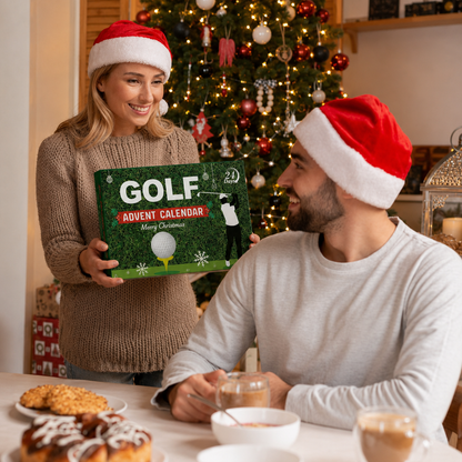 🔥 LAST DAY 49% OFF 🔥 2026 Golf Advent Calendar - 24-Day Christmas Countdown with Golf Accessories, Ideal Gift for Him ⛳🎄