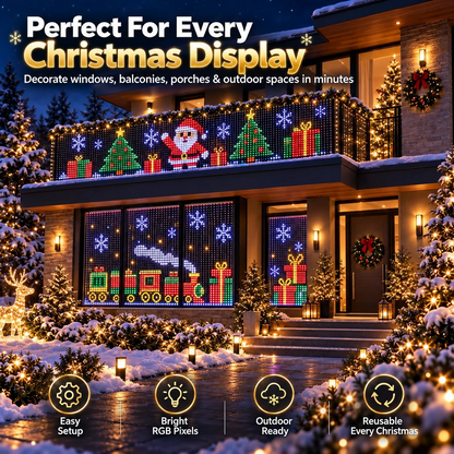 RGB Pixel LED Curtain Lights